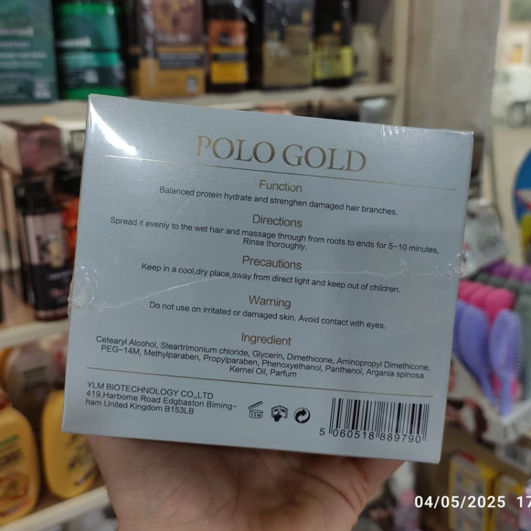 ماسک مو پروتئین پولو گلد برزیلی 1000 میل