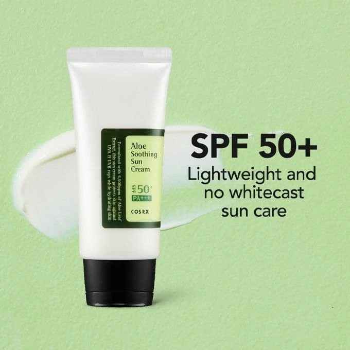 ضد آفتاب گیاهی آلوئه ورا کوزارکس کره SPF 50