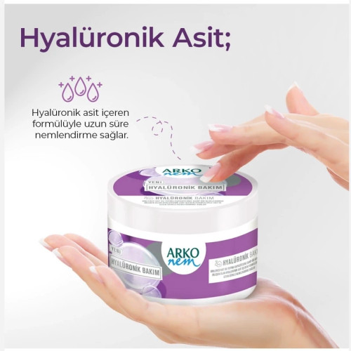 کرم مرطوب کننده آرکو نم ترکیه مدل هیالورنیک 420 میل