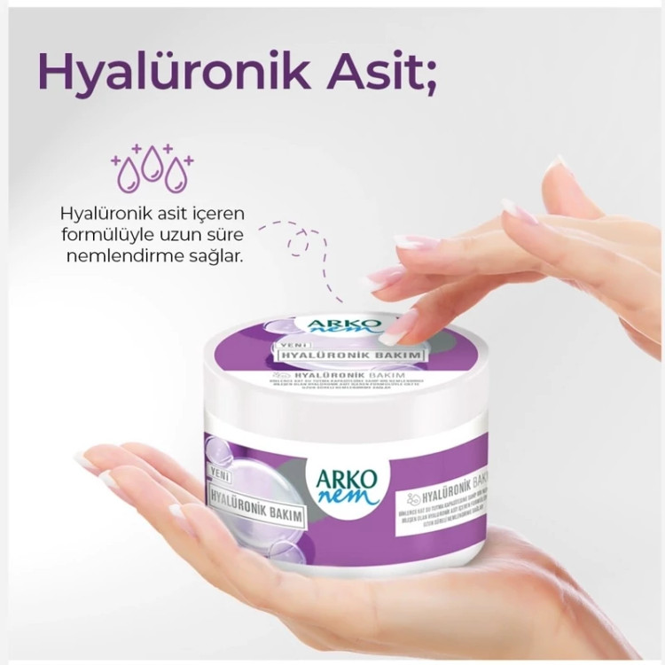 کرم مرطوب کننده آرکو نم ترکیه مدل هیالورنیک 420 میل