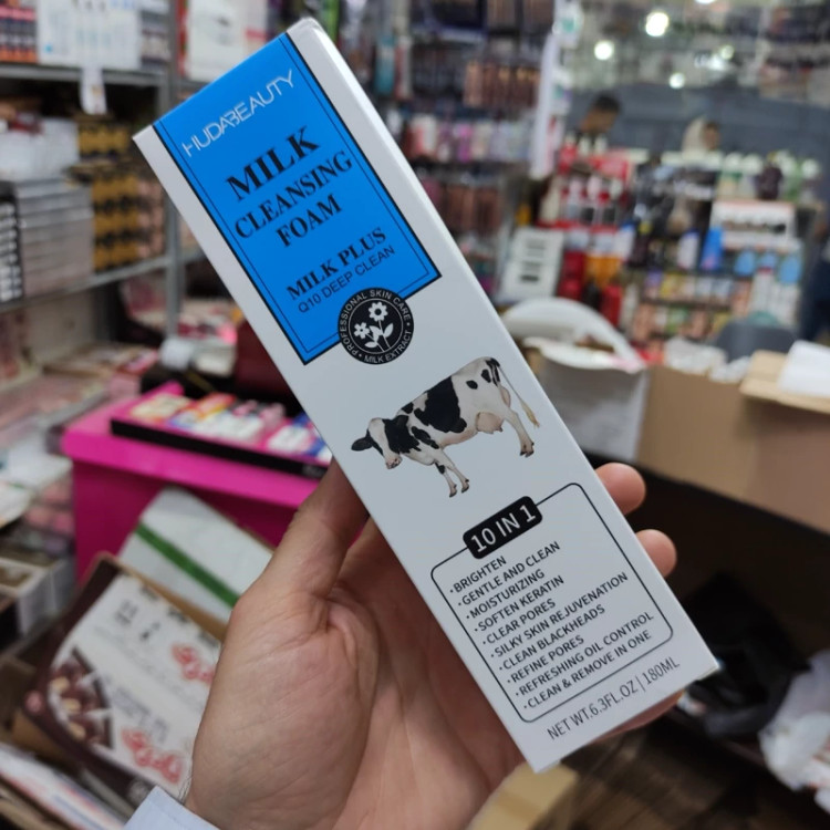 فوم شستشوی صورت هدا بیوتی اصلی مدل شیر گاو