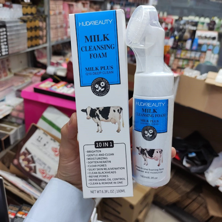 فوم شستشوی صورت شیر گاو هدا بیوتی