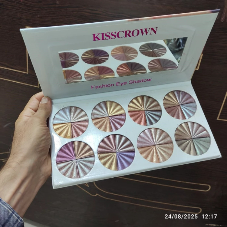 پالت سایه 32 رنگ کیس کراون