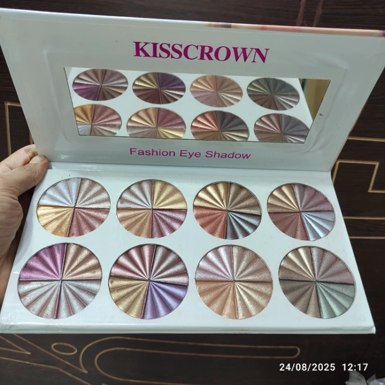 پالت سایه 32 رنگ kiss crown