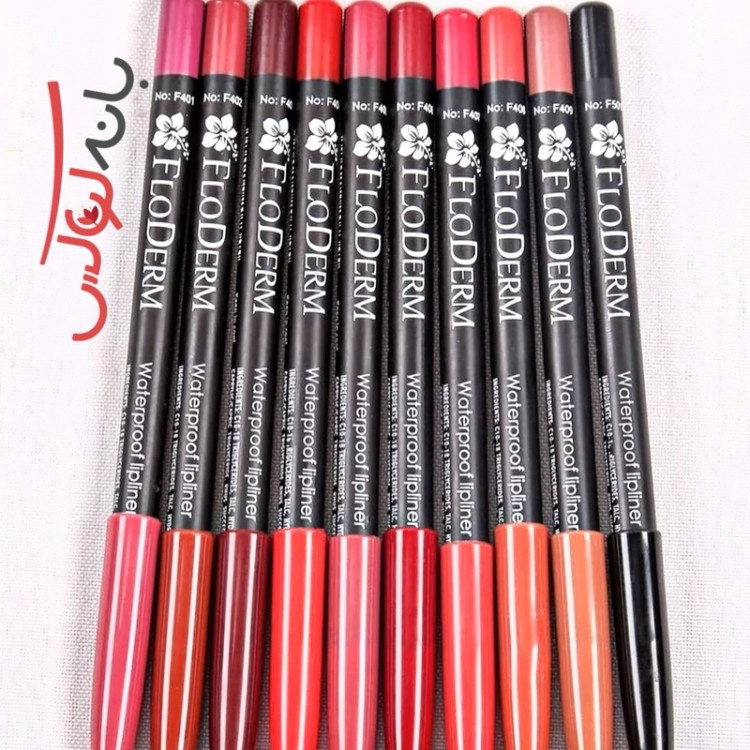 خط لب گیاهی فلودرم ایتالیا (پک 12 رنگ)