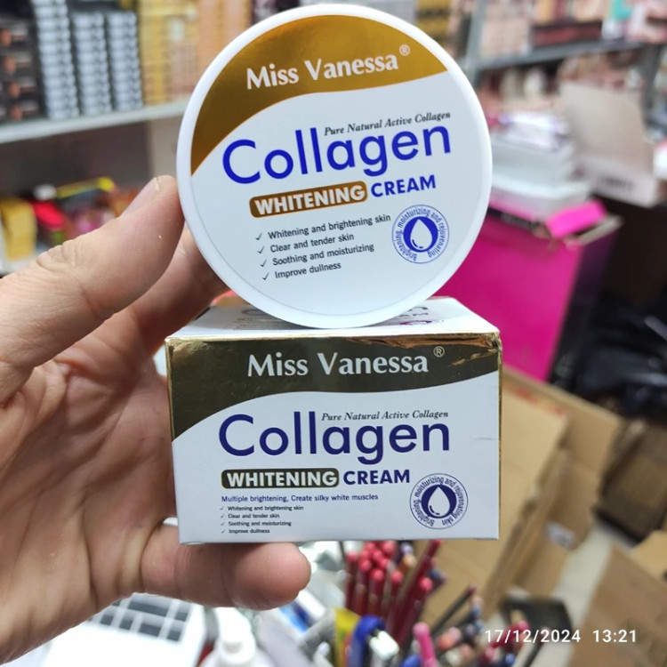 کرم سفید کننده کلاژن میس وانیسا 120 گرم