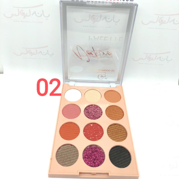 پالت سایه چشم 12 رنگ گلدن مود